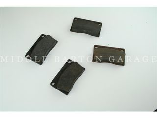 BRAKE PADS ABARTH SET FOR: 850TC STRADALE FRONT / TC CORSA BIALBERO / ABARTH SIMCA REAR 